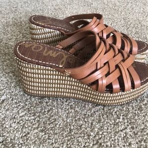 Sam Edelman platform sandal.